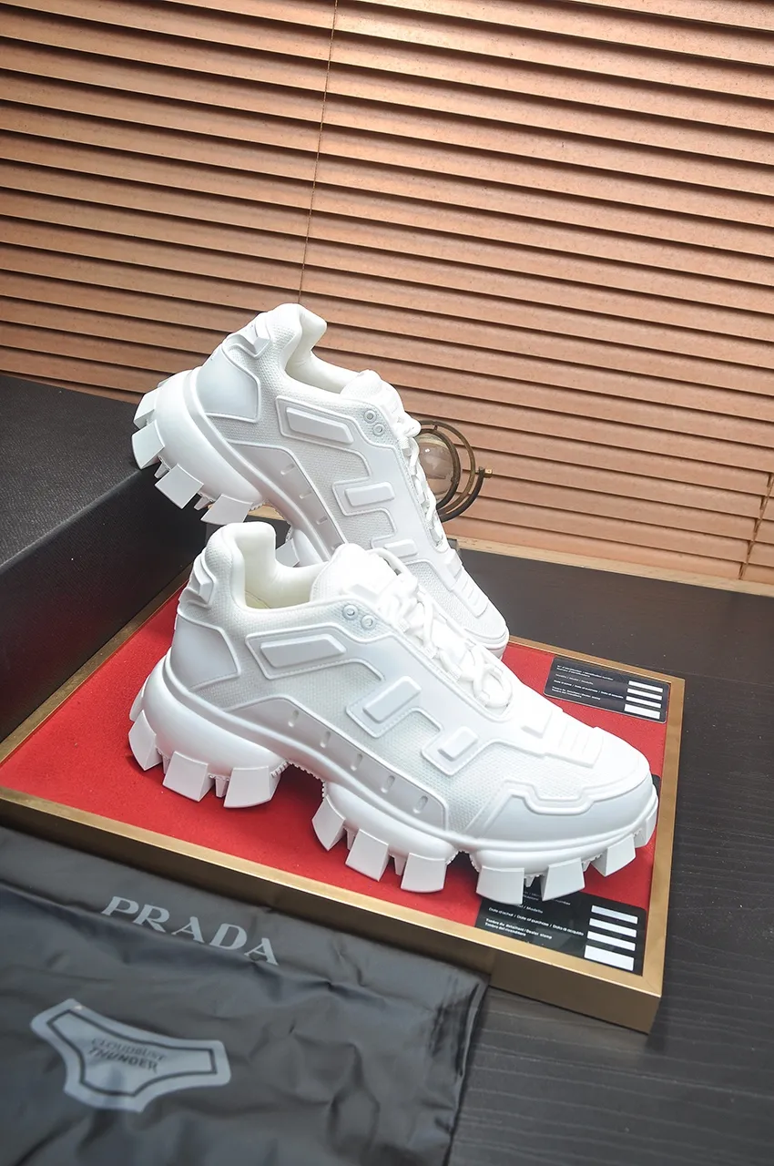 Men's shoes 💰620💶[PRADA] Top original items, new seasonal styles, high quality original items, top original breathable fabric + imported glue, imported stretch fabric inside with original cowhide foot pads, original air cushion outsole! Quality guaranteed! Code 38-45 (45 customized)